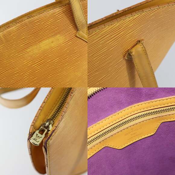 LOUIS VUITTON Epi Saint Jacques Shopping Shoulder Bag Yellow M52269 - Picture 11 of 13